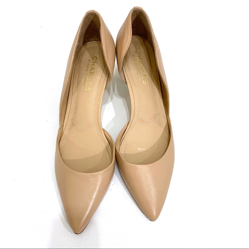 Charles By Charles David Nude Heels - Picture 3 of 8